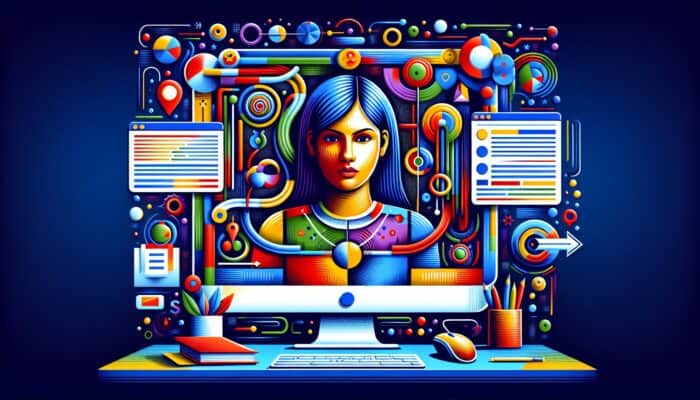 A webmaster analyzing crawl errors using Google Search Console to enhance SEO health.