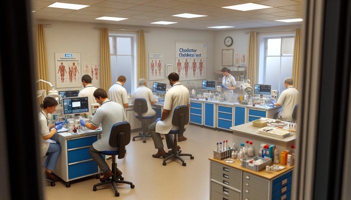 Accredited professionals conducting cholesterol tests in Gainsborough's NHS and private clinics, emphasizing reliability and convenience.