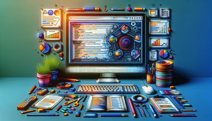 A computer screen showing website schema markup analysis, with optimization tools and notes.