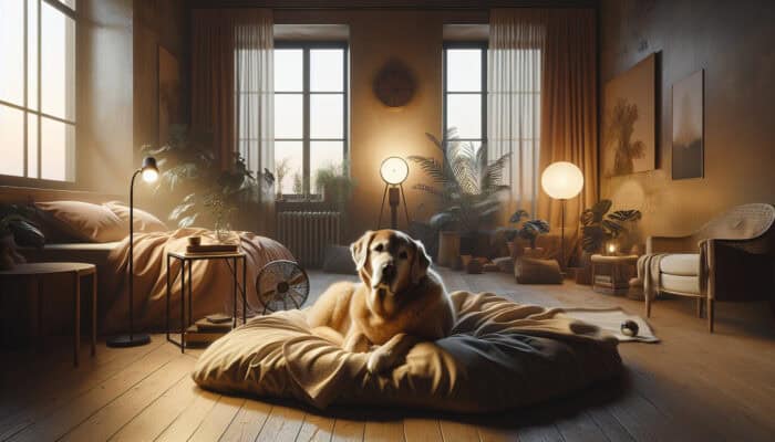 Senior Pets’ Quiet Spaces: Essential Comfort for Resting