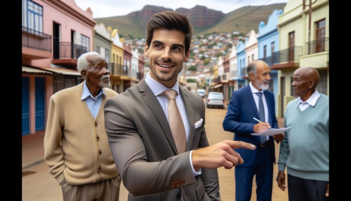 A seasoned estate agent in Makhanda guides clients through the local market, networking with service providers.