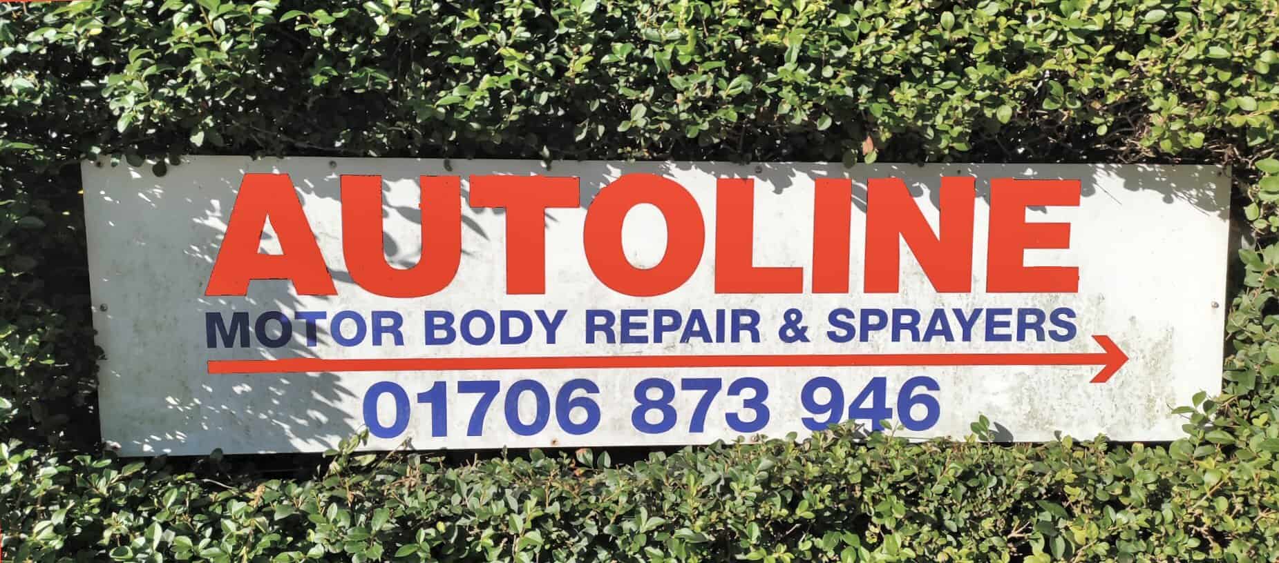 Autoline car body shop Bacup