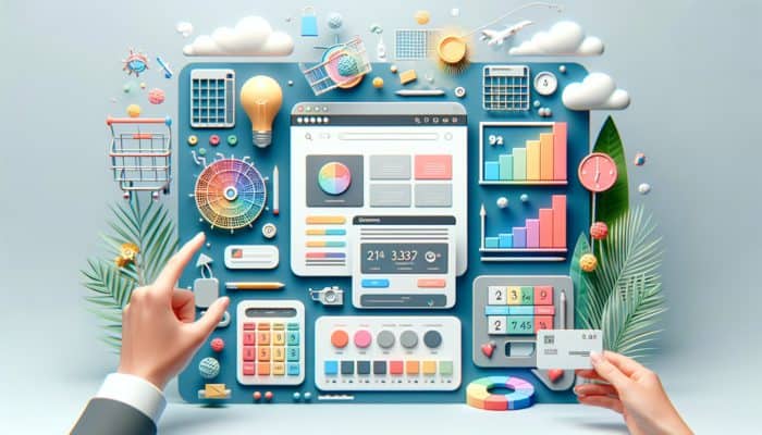 A visually appealing e-commerce website for a small Wellington business, inspired by UK sites, with a clean layout and vibrant imagery.