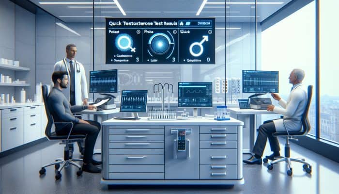 A modern private lab in Swindon offering quick, discreet testosterone testing.