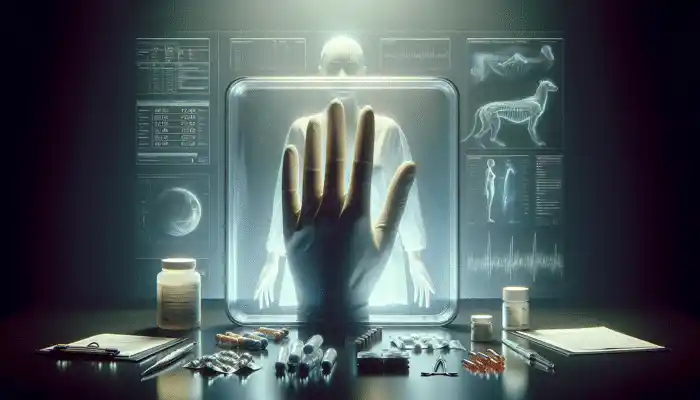 Latex gloves stored in a cool, dark place, keeping original packaging intact, checked for wear and expiration.