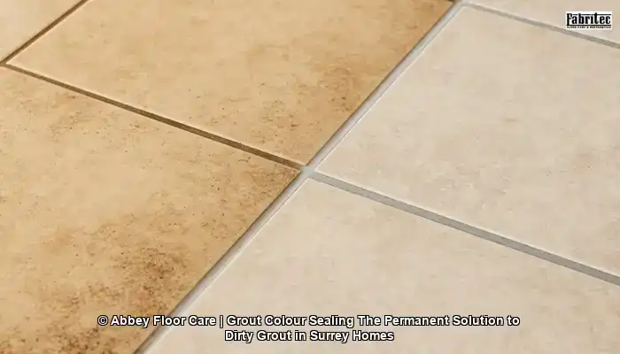 Grout Colour Sealing: The Permanent Fix for Surrey Grime