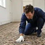 Restoring Victorian Mosaic Tiles to Vibrant Original Colors