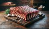 Garlic Crust Smoked Beef Ribs for Flavorful Delight