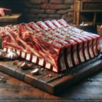 Garlic Crust Smoked Beef Ribs for Flavorful Delight