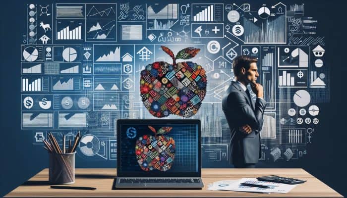 Risks of Debt Consolidation Loans: UK Insights | DCL A financial analyst's desk with charts, graphs, and laptop showing debt consolidation loan data, looking concerned.